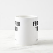 インスピレーションを与えるギフト コーヒーマグカップ (中央)