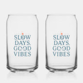 インスピレーションを与えるシンプルな生活と良いエネルギー ガラス缶 (裏面)