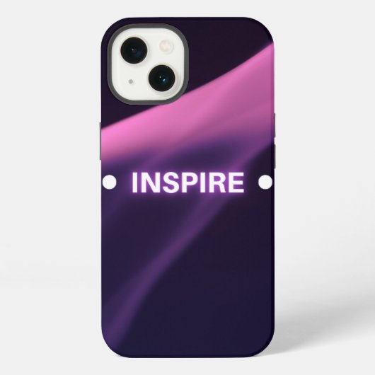 インスピレーションを与えるモバイルケース iPhoneケース (裏面)