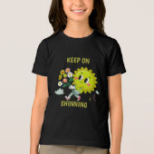 インスピレーションを与える子供用Tシャツ トライブレンドTシャツ (正面)