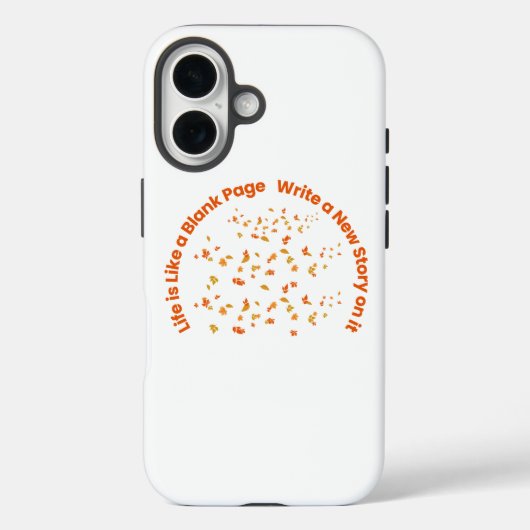 インスピレーションを与える引用句のタイポグラフィ Case-Mate iPhoneケース (裏面)