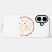 インスピレーションを与える引用句のタイポグラフィ Case-Mate iPhoneケース (裏面 (横))