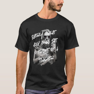 インスピレーションを与える男性教師のグラフィティPNG Tシャツ