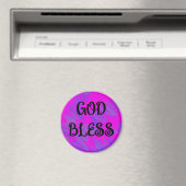 インスピレーションを与えるGOD BLESS スクロールマグネット マグネット (インサイチュ (食洗機))