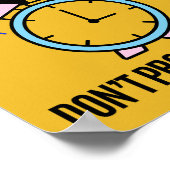 インスピレーションを先送りしないフォーカス ポスター (角)