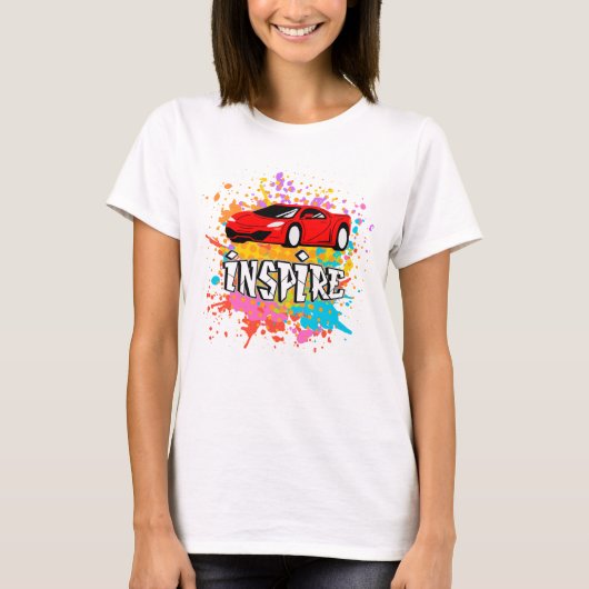 インスピレーションを得よう Tシャツ (正面)