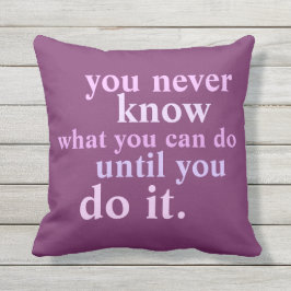 インスピレーションを得られるのは分からない引用文 アウトドアクッション