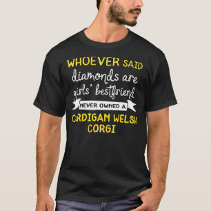 インスピレーションウェルシュコーギードッグ カーディガン Tシャツ