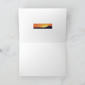 インスピレーションカードの日没 カード (内部)