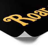 インスピレーションストライプの：自分の人生を受け入れユニークる ポスター (角)