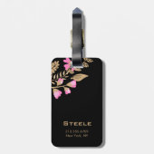 インスピレーションパーソナライズされたライブライフ想像引用文 ラゲッジタグ (裏面縦)