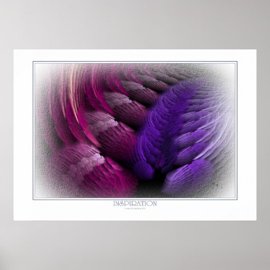 インスピレーションプリント ポスター (正面)
