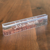 インスピレーションポイントアットブライスキャニオンI デスクネームプレート (側面)