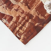 インスピレーションポイントアットブライスキャニオンI フリースブランケット (角)