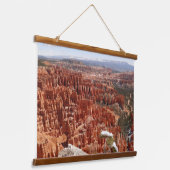 インスピレーションポイントアットブライスキャニオンI 吊り下げ型タペストリー (傾斜あり)