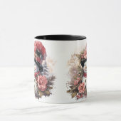 インスピレーションユニーク、レトロクリスマス マグカップ (中央)