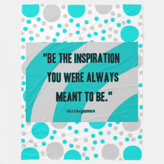 インスピレーションラージコットンフリースブランケット フリースブランケット