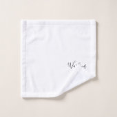 インスピレーション動機づけ人生を肯定する引用文 バスタオルセット (ウォッシュタオル)