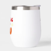 インスピレーション単語「魔法はあなたにある」タンブラー (左面)