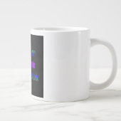 インスピレーション名言 #177 ジャンボコーヒーマグカップ (右)