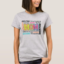 インスピレーション大好き！すごいママのギフトTシャツ