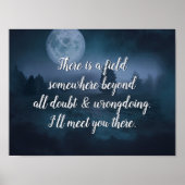 インスピレーション引用文そこで会おう。 ポスター (正面)