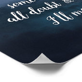 インスピレーション引用文そこで会おう。 ポスター (角)