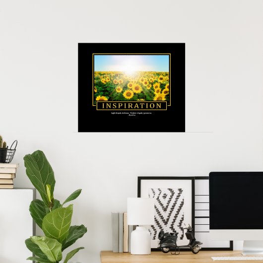 インスピレーション引用文ポスター ポスター (ホームオフィス)