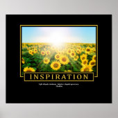 インスピレーション引用文ポスター ポスター (正面)