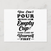 インスピレーション引用文気に自己 ポストカード (正面)