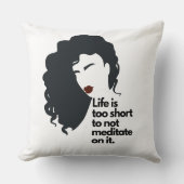 インスピレーション引用文 クッション (正面)