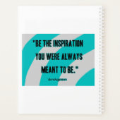 インスピレーション標準プランナー プランナー手帳 (裏面)