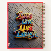 "インスピレーション毎日" ノートブック (裏面)