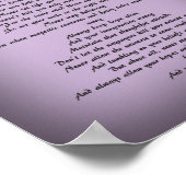 インスピレーション詩 ポスター (角)