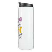 インスピレーション語「やさしい言葉は何も要らない」タンブラー タンブラー (回転右)