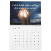 インスピレーション2013やる気を起こさせる信仰スピリチュアル カレンダー (1月 2027)