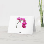 インスピレーション オーキッド カード (裏面)