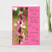 インスピレーション-カード--があることをありがとう サンキューカード (正面)