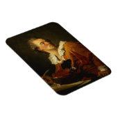 インスピレーション(キャンバス上の油) マグネット (右側)