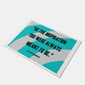 インスピレーション ドアマット (45.72 cm x 60.96 cm) (アングル)