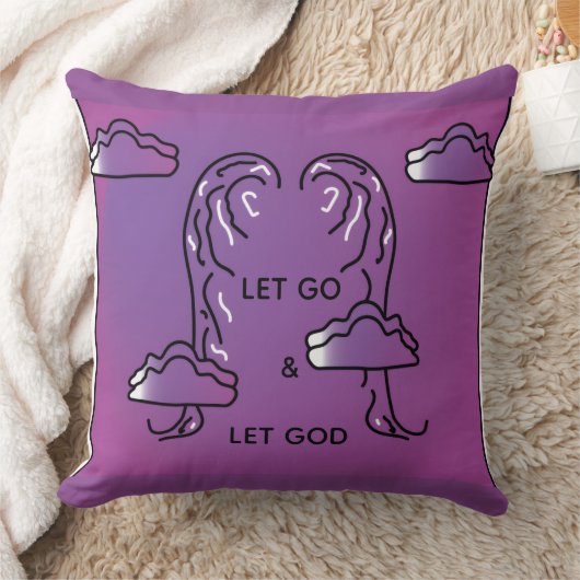 インスピレーション ピロー パープル (ブランケット)