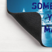 インスピレーション・ホープ引用文市夜背景ケース –  マウスパッド (コーナー)