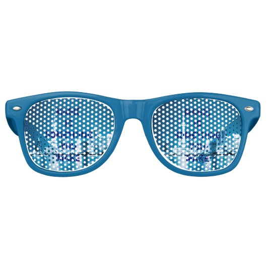 インスピレーション・ホープ引用文市夜背景ケース –  レトロサングラス (正面)