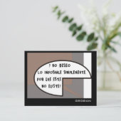 インスピレーション・ポストカード | Tシャツ、マグカップ ポストカード (スタンド正面)