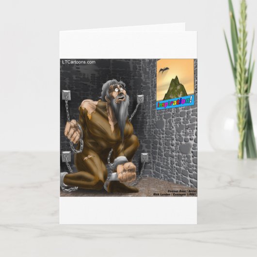 インスピレーション-モチベーおもしろいション漫画 カード (正面)