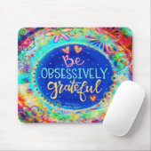 インスピレーション「強迫的な無料」マウスパッド マウスパッド (マウス)