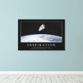 インスピレーション：感動的引用文 キャンバスプリント (インサイチュ (ウッドフロア))