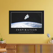 インスピレーション：感動的引用文 キャンバスプリント (インサイチュ (リビング))