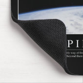 インスピレーション:感動的引用文 マウスパッド (コーナー)