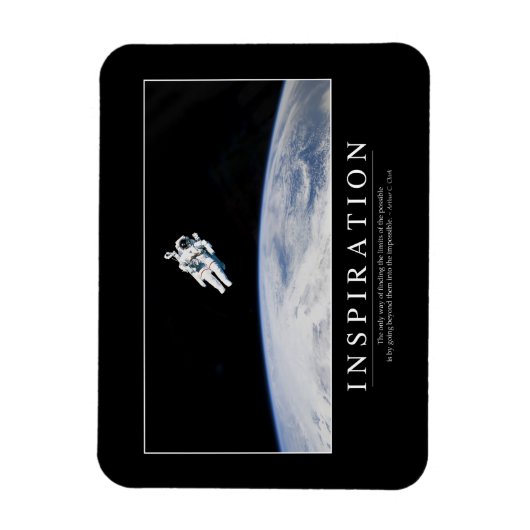 インスピレーション：感動的引用文 マグネット (縦)